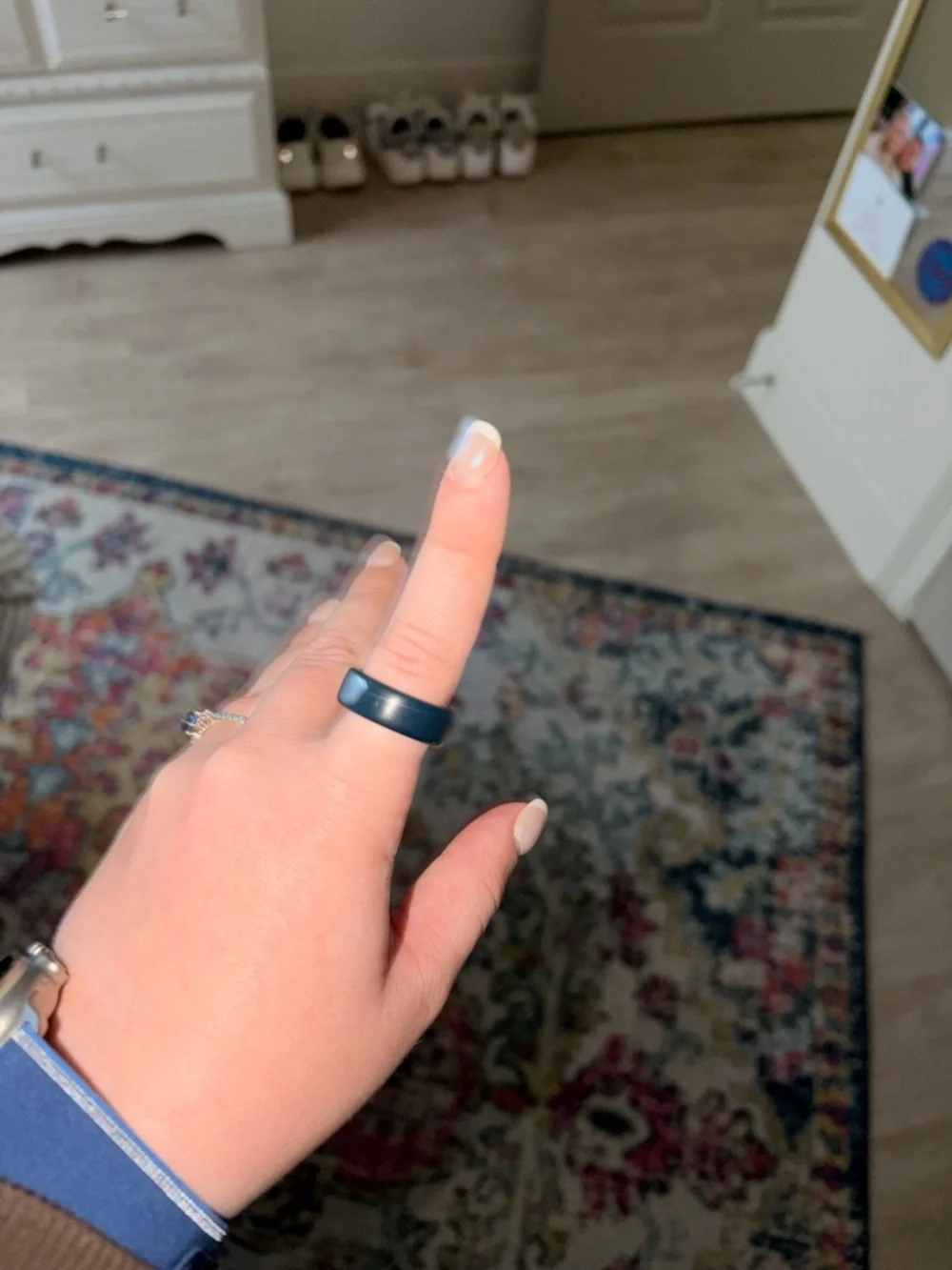 Oura Ring 4 Ceramic Blue Box